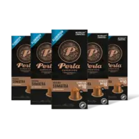 Perla Superiore Origins Sumatra espresso capsules 5-pack