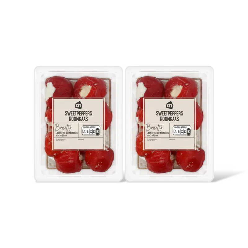 Sweetpeppers roomkaas 2-pack