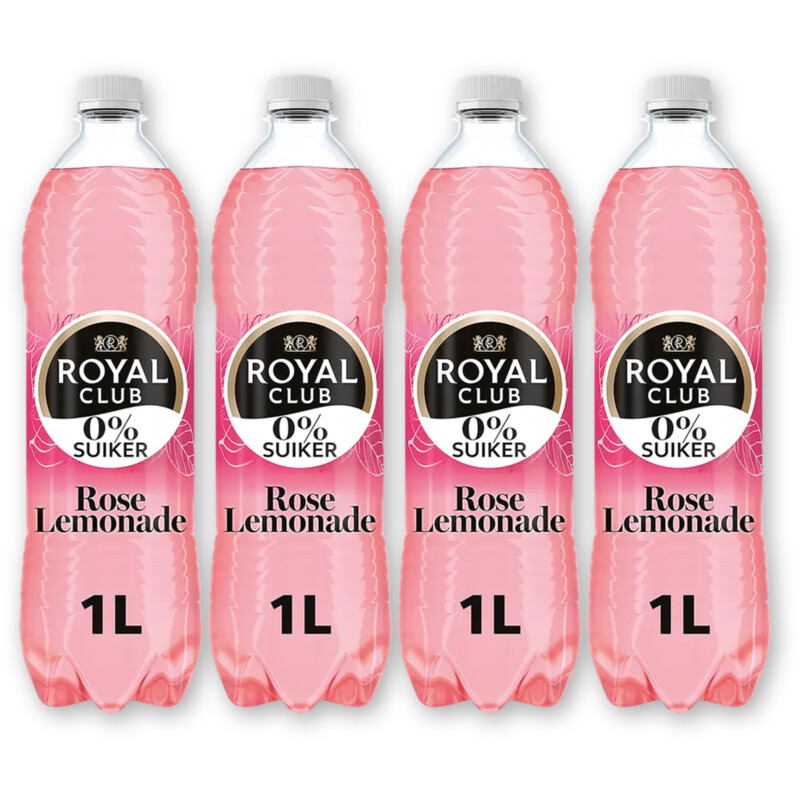 Royal Club Rose lemonade 0% suiker 4-pack