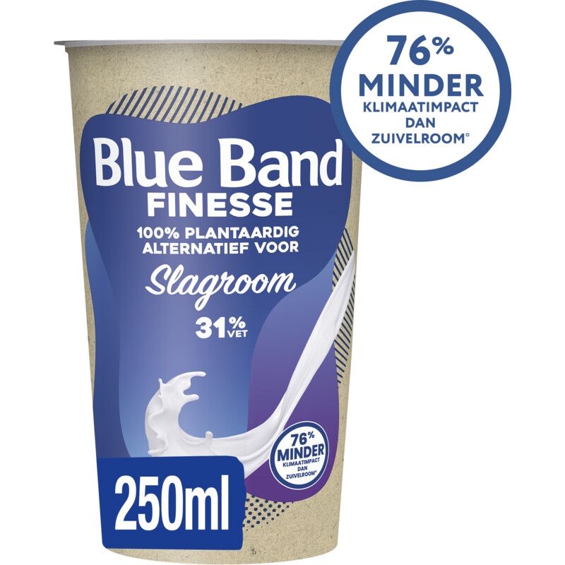 Blue Band Finesse plantaardig alternatief slagroom