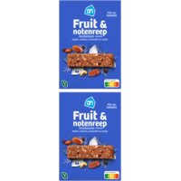 Een afbeelding van AH Fruit en notenreep bosbessen 2-pack
