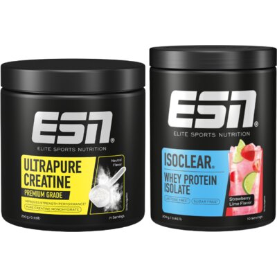 pdp-image-ESN Isoclear + Creatine pakket Aardbei