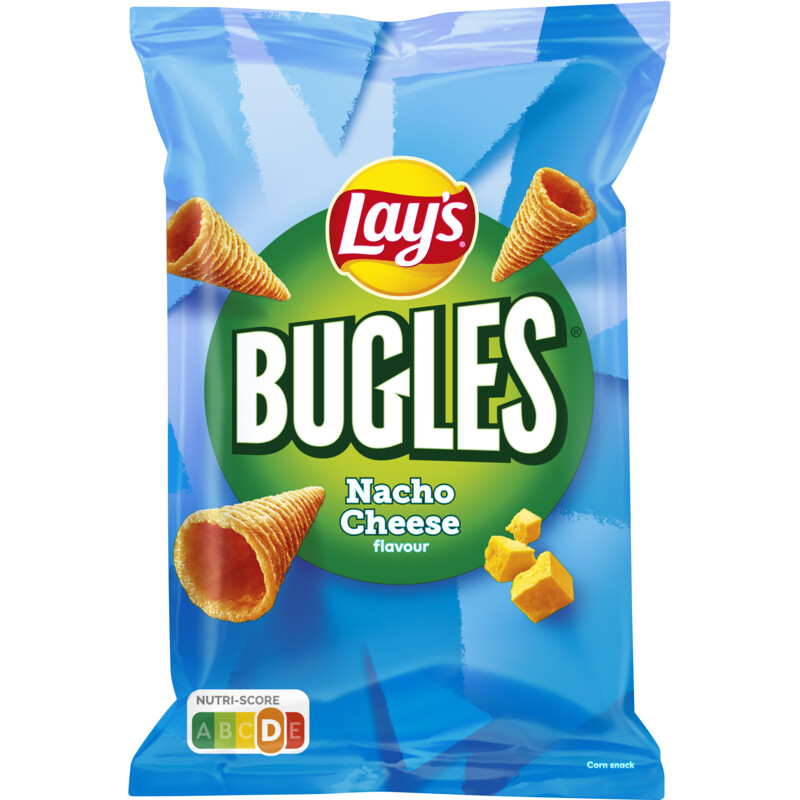 Een afbeelding van Lay's Bugles nacho cheese