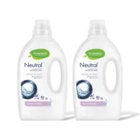 Neutral Wol & fijn vloeibaar wasmiddel 2-pack