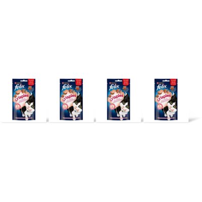pdp-image-Felix Crispies zalm- & forelsmaak katsnack 4pk