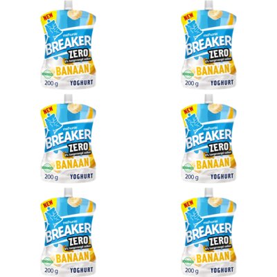 pdp-image-Melkunie Breaker zero banaan yoghurt 6-pack