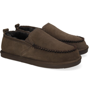 pdp-image-Greyhound Slof suede donkerbruin maat 42-43