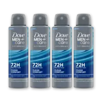 Dove Men+care clean comfort deodorant 4-pack