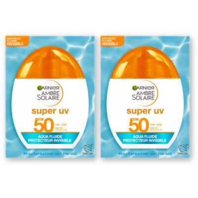 pdp-image-Ambre Solaire Solaire Super UV water fluid trnsspf 2pk