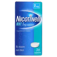 Nicotinell Mint zuigtablet 1mg stoppen met roken