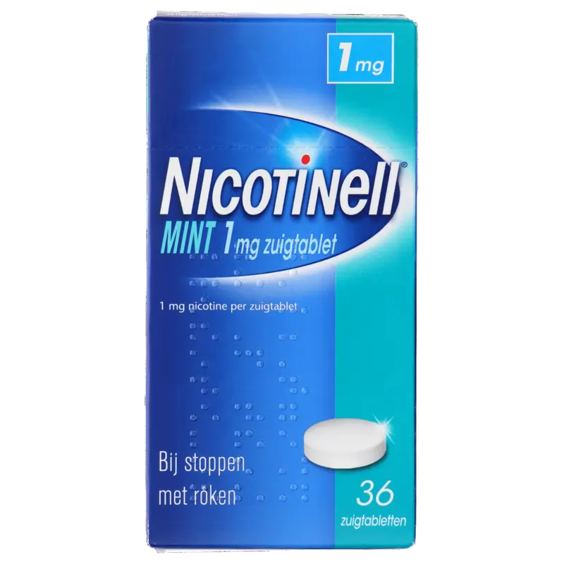 Mint zuigtablet 1mg stoppen met roken