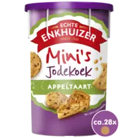 Echte Enkhuizer Mini's jodekoek appeltaart