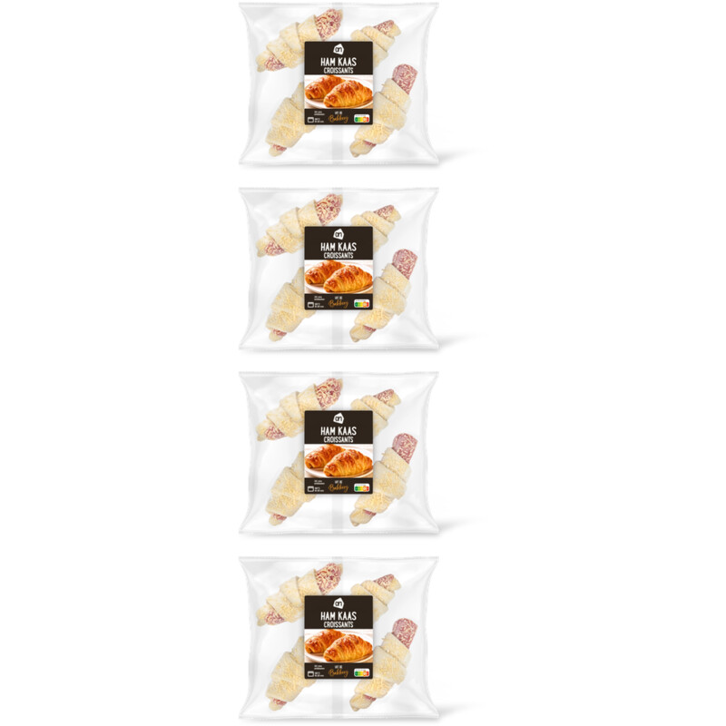 AH Ham kaas croissants 4-pack