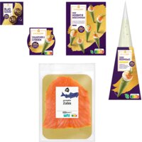 Een afbeelding van AH Excellent Kerstmaker Hoorntjes met Zalm