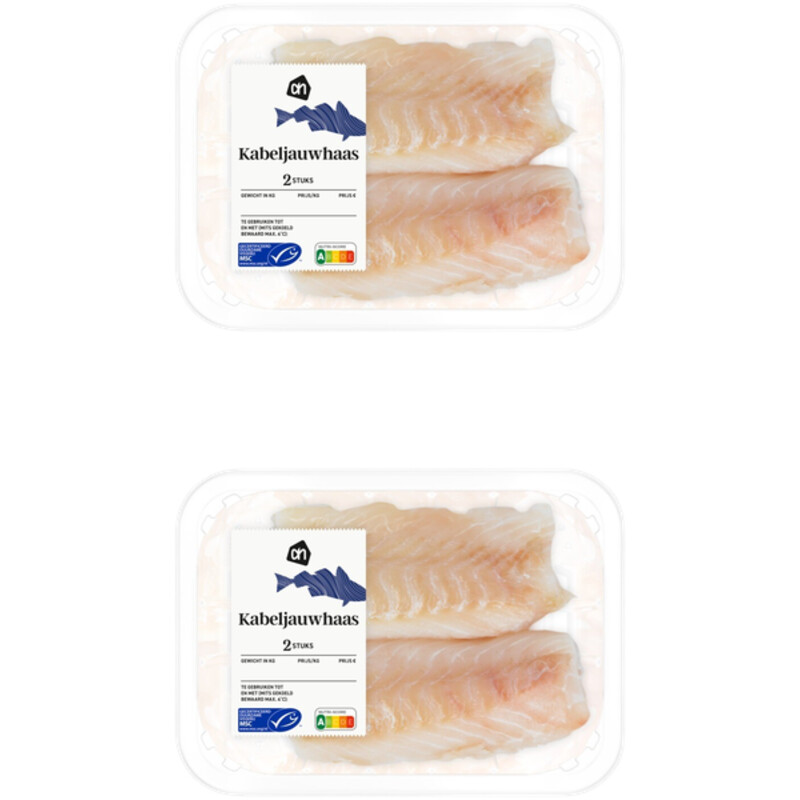 Een afbeelding van AH Kabeljauwhaasje 2 stuks 2-pack