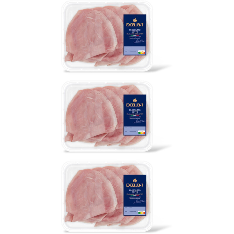AH Excellent Prosciutto cotto 3-pack