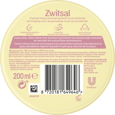 pdp-image-Zwitsal Baby zachte crème