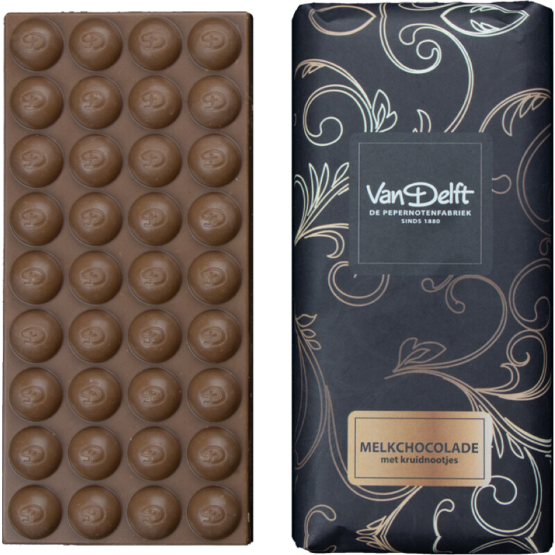 Van Delft Chocolade reep melkchocolade