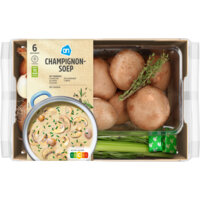 Een afbeelding van AH Champignonsoep verspakket