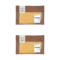 AH Gatenkaas belegen 45+ plakken 2-pack