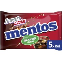Een afbeelding van Mentos Fresh cola 5-pack