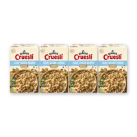 Quaker Cruesli zero sugar added naturel 4-pack