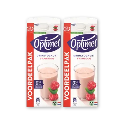 pdp-image-Optimel Drinkyoghurt framboos voordeelpak 2-pack