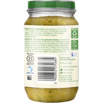 pdp-image-Olvarit Ratatouille met broccoli 6m+