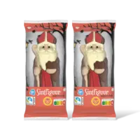 AH Sintfiguur melkchocolade 2-pack