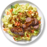 Een afbeelding van AH Stamppot bloemkool en prei verspakket