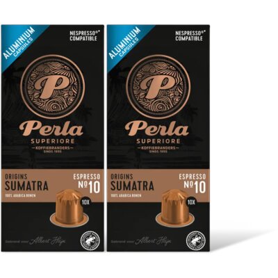 pdp-image-Perla Superiore Origins Sumatra espresso capsules 2-pack