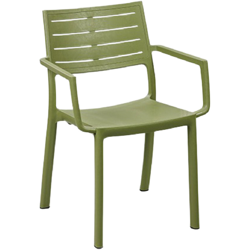 Een afbeelding van Keter Stoel 4pack groen