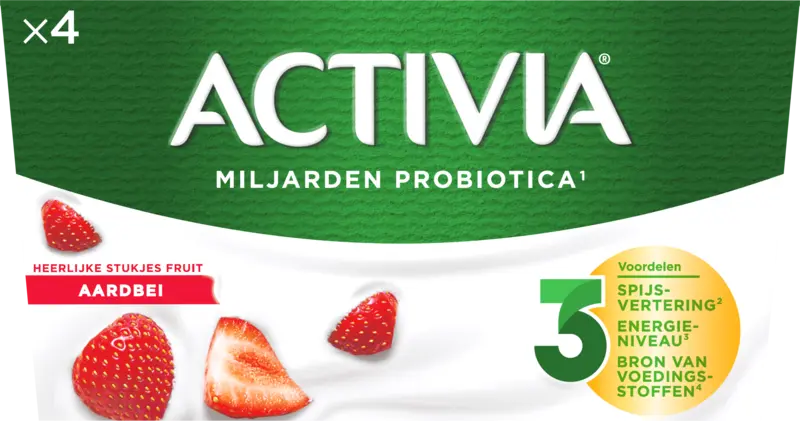 Activia Yoghurt aardbei