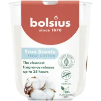 Bolsius True scents geurglas fresh cotton 8cm