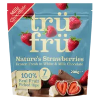 Trü Frü Aardbei wit en melk chocolade