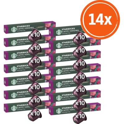 pdp-image-Starbucks Nespresso caffe Verona capsules 14-pack