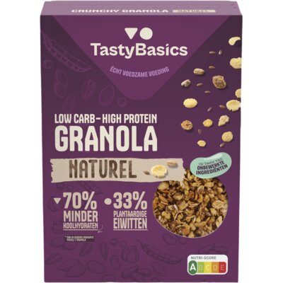 pdp-image-TastyBasics Low carb-high protein granola naturel