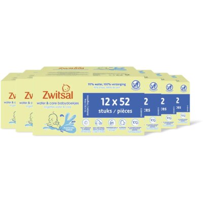 pdp-image-Zwitsal Water&care babydoekjes geur 6-pack