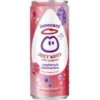 innocent Juicy water with bubbles raspberry