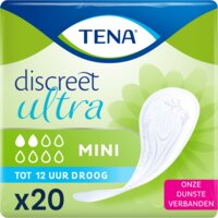 Een afbeelding van Tena Discreet ultra mini maandverband