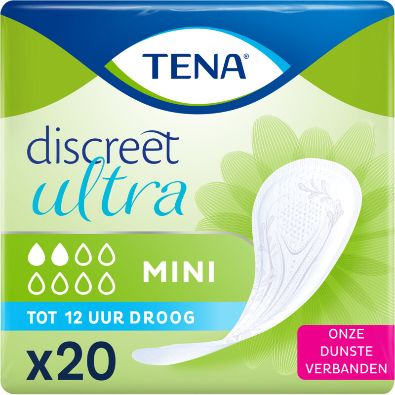 Een afbeelding van Tena Discreet ultra mini maandverband