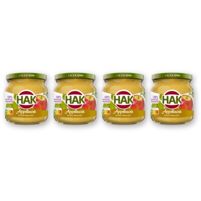 pdp-image-Hak Appelmoes extra kwaliteit 4-pack