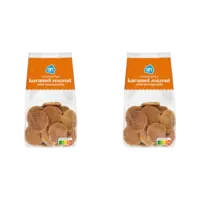 AH Stroopwafel mini karamel zeezout 2-pack