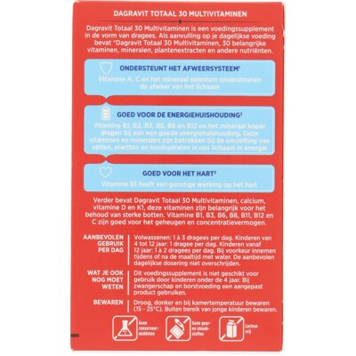 pdp-image-Dagravit Totaal 30 multivitaminen en mineralen