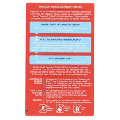 pdp-image-Dagravit Totaal 30 multivitaminen en mineralen