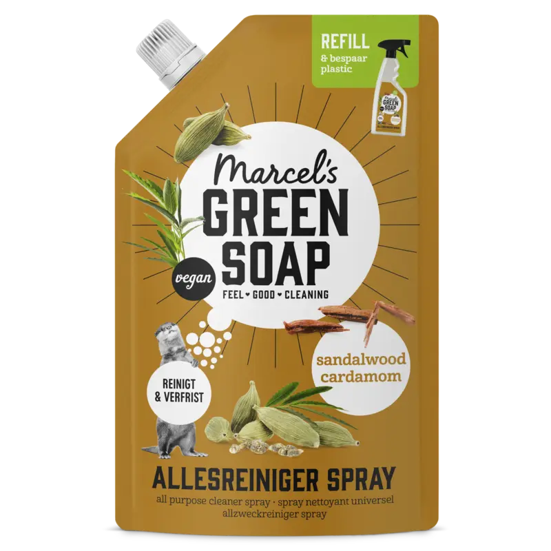 Marcel's Green Soap Allesreiniger sandelhout navulling