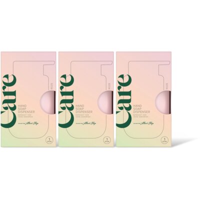pdp-image-Care Hand soap dispenser roze 3-pack