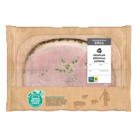 AH Gegrilde beenham asperge