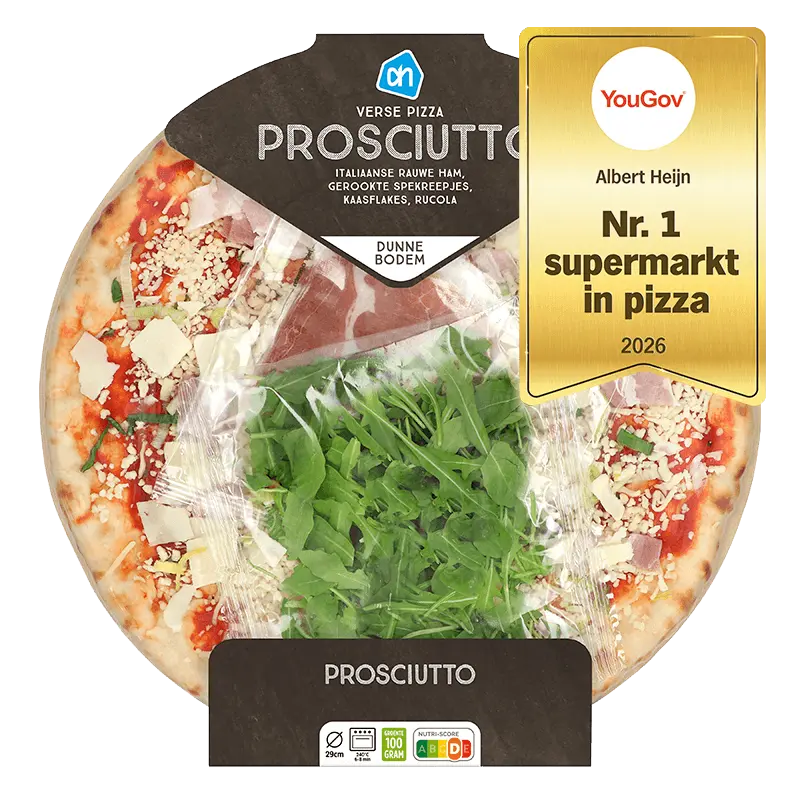 AH Pizza prosciutto