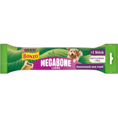 pdp-image-Bonzo Megabone hondensnack groot met rund
